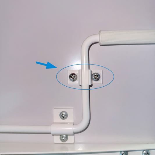 Ersatzhalterung für Drehkurbel IKEA-Schreibtisch TROTTEN