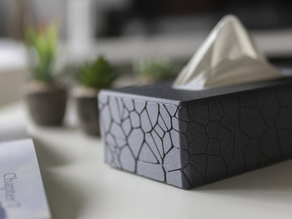 Kosmetiktuch Cover #1 - curved Stone Pattern