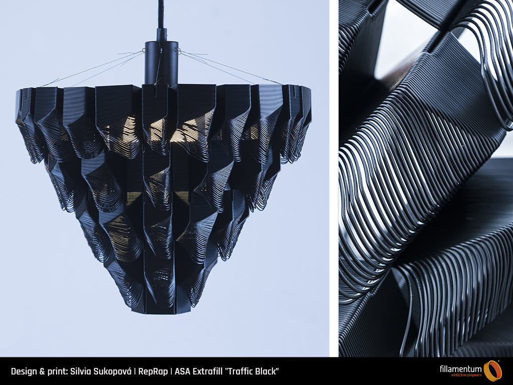 Fillamentum - ASA - Extrafill Traffic Black - 750g