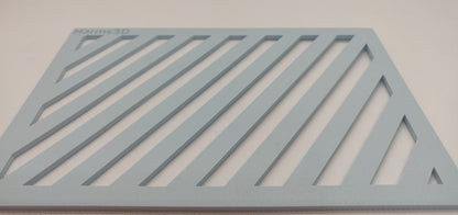 DinA5 Lineal 55Grad Schablone