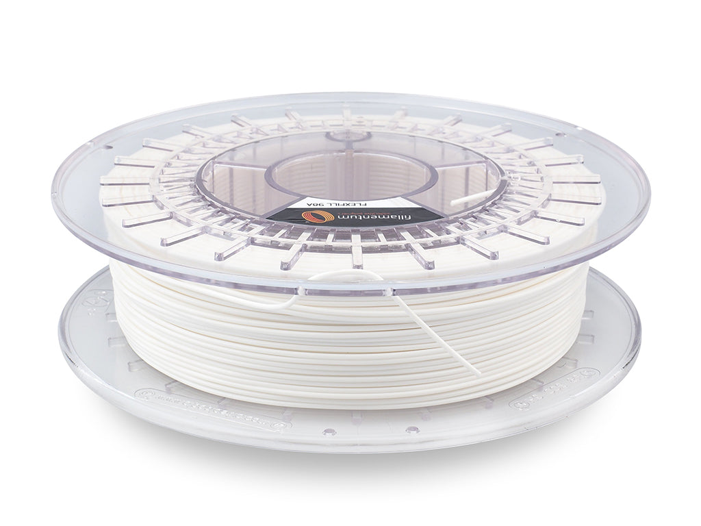 Fillamentum - TPU-98A - Flexfill Traffic White - 500g