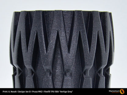 Fillamentum - TPU-98A - Flexfill Vertigo Grey - 500g