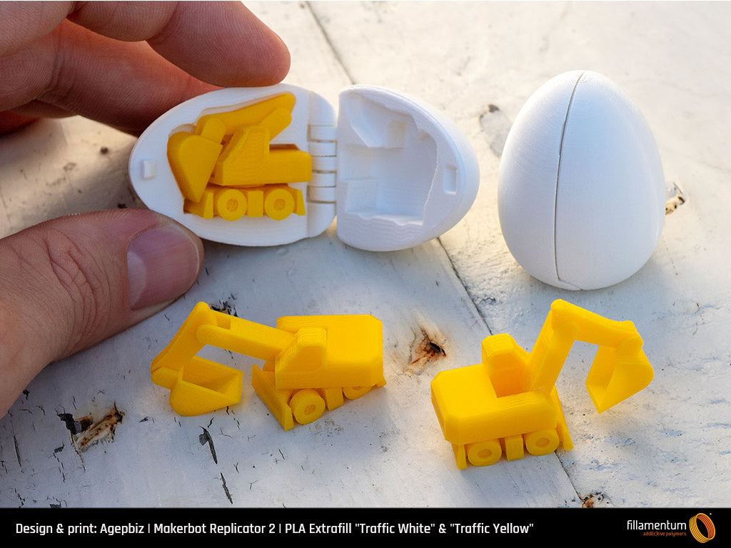Fillamentum - PLA - Extrafill Traffic White - 750g