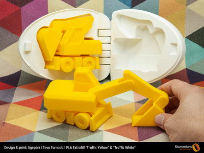 Fillamentum - PLA - Extrafill Traffic White - 750g