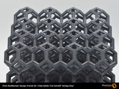Filament PLA Extrafill Vertigo Grey